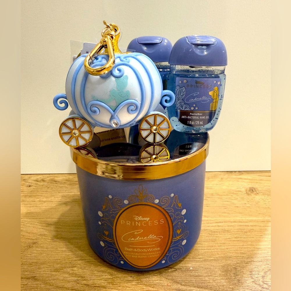 🆕 Bath & Body Works x Disney CINDERELLA PocketBac set
